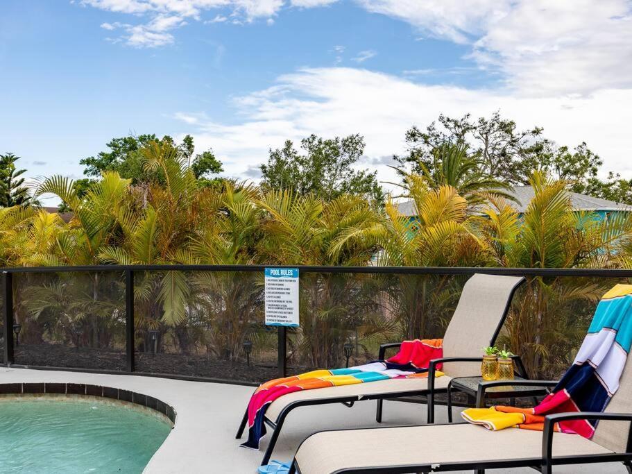 Englewood, Manasota Keys - 2 Bedroom Luxury Villa, Pool, Game Room, 6 Min To Beaches Next To Canal Экстерьер фото